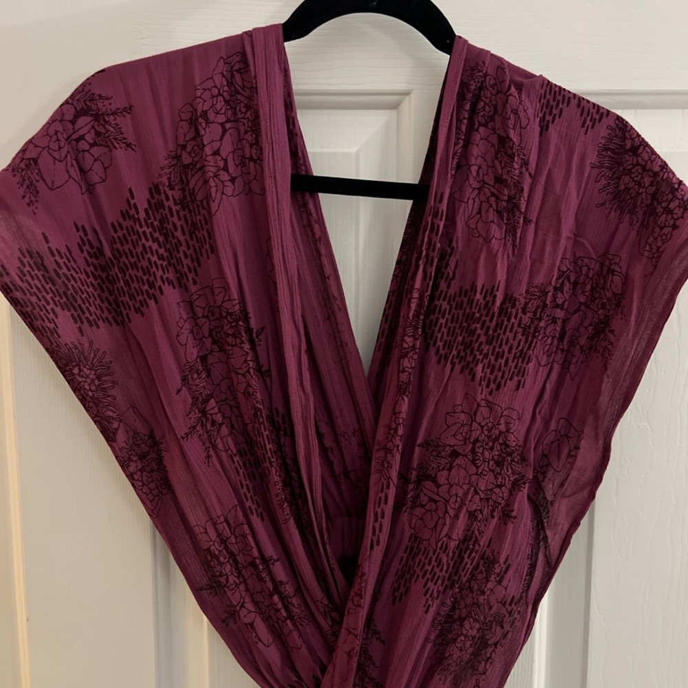 Kahulalea ohia lehua infiniti Wrap jumpsuit size Large